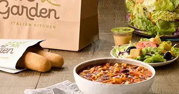 Olive Garden Soups, Salad & Breadsticks