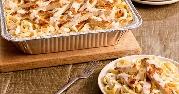 Olive Garden Grilled Chicken Alfredo Pan