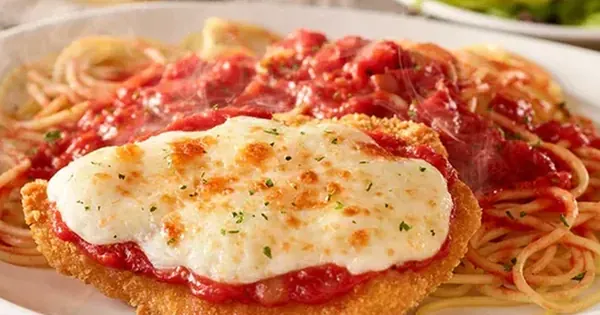 Olive Garden Lunch Chicken Parmigiana